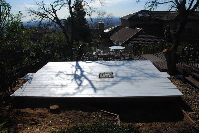 Deck completed